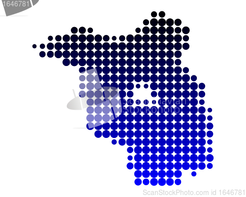 Image of Map of Brandenburg