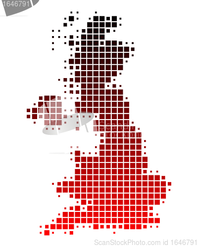 Image of Map of Great Britain