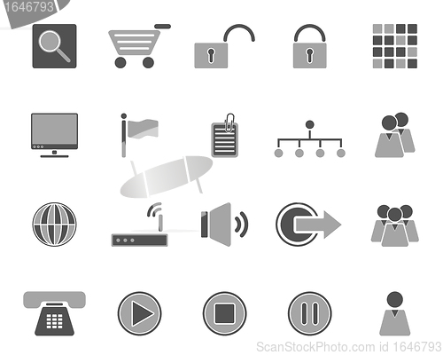 Image of Web icons