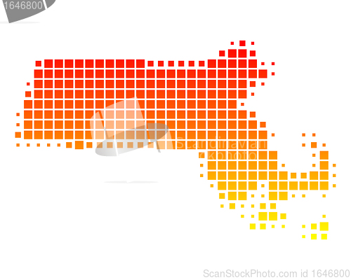 Image of Map of Massachusetts