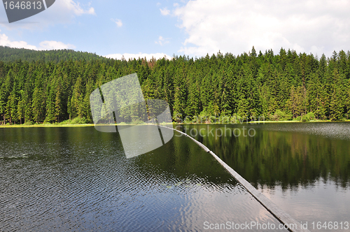 Image of Lake Arber in Bavaria (Grosser Arbersee)