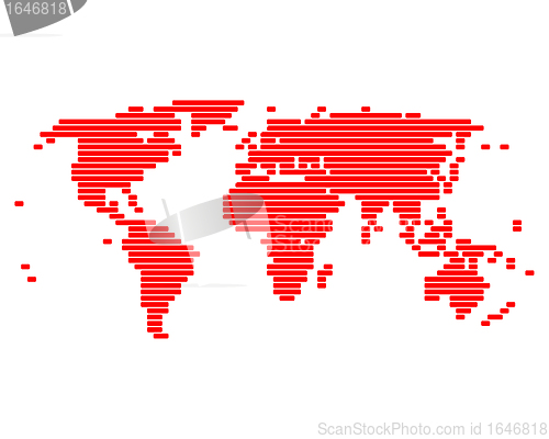 Image of World map