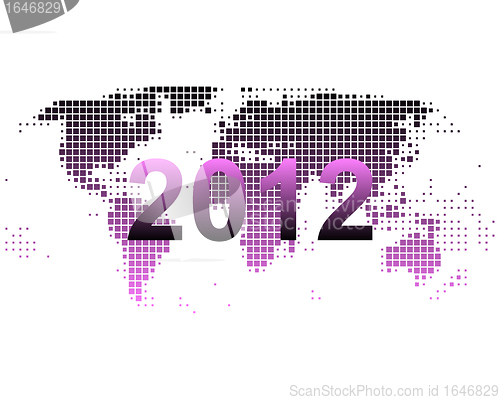 Image of World map 2012