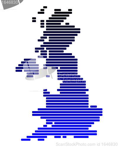 Image of Map of Great Britain