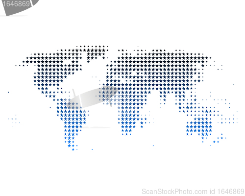 Image of World map