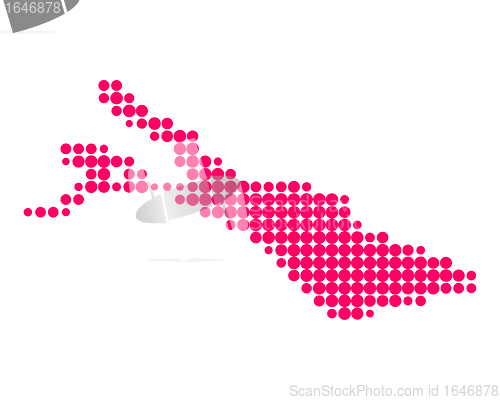 Image of Map of Lake Constance