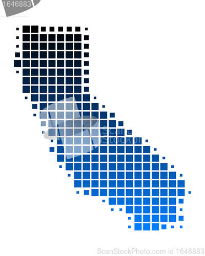 Image of Map of California