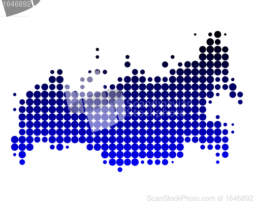 Image of Map of Russia
