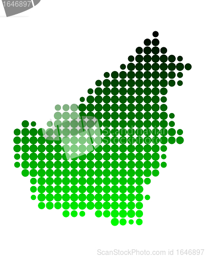 Image of Map of Borneo