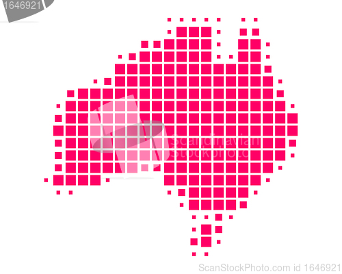 Image of Map of Australia