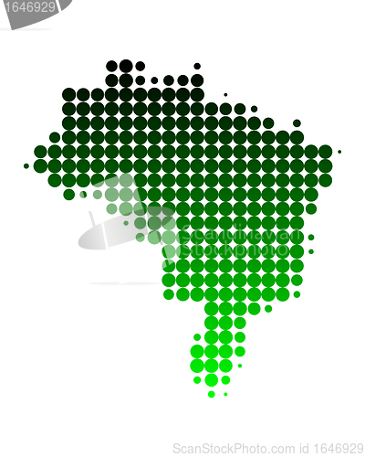 Image of Map of Brazil