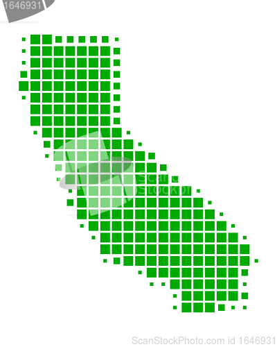 Image of Map of California