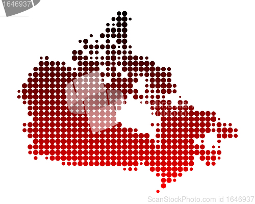 Image of Map of Canada