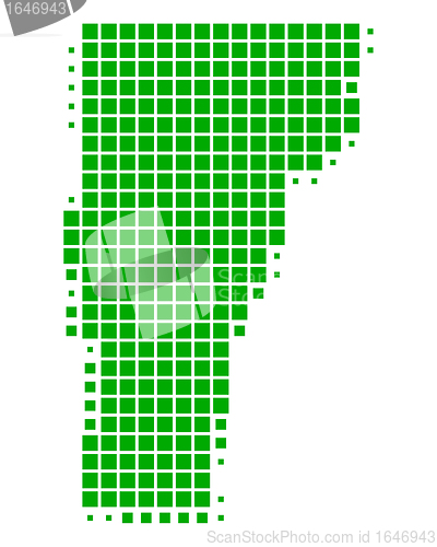 Image of Map of Vermont