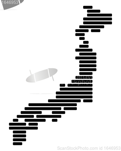 Image of Map of Japan