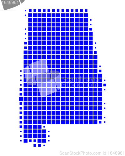 Image of Map of Alabama