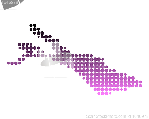 Image of Map of Lake Constance