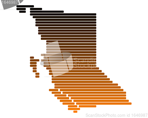 Image of Map of British Columbia