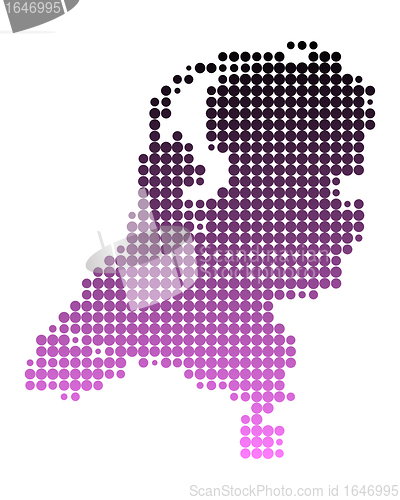 Image of Map of the Netherlands