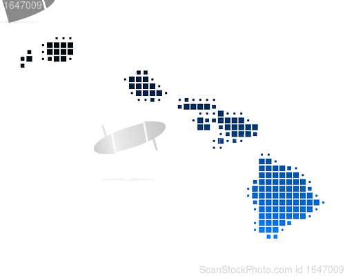 Image of Map of Hawaii