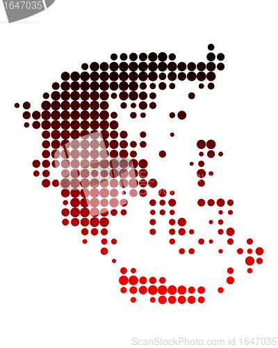 Image of Map of Greece