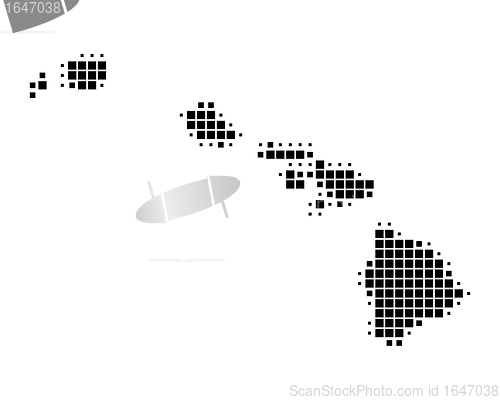 Image of Map of Hawaii