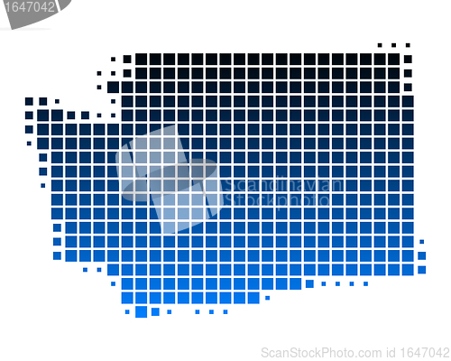Image of Map of Washington