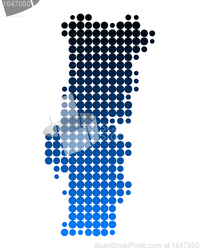 Image of Map of Portugal