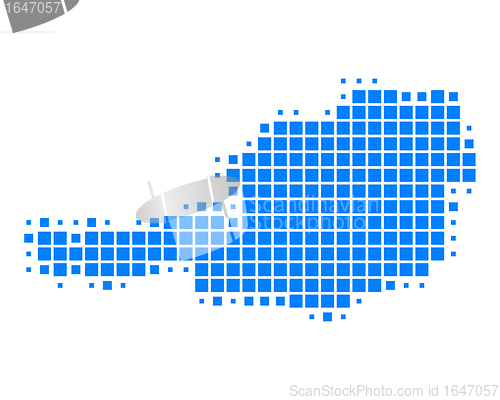 Image of Map of Austria