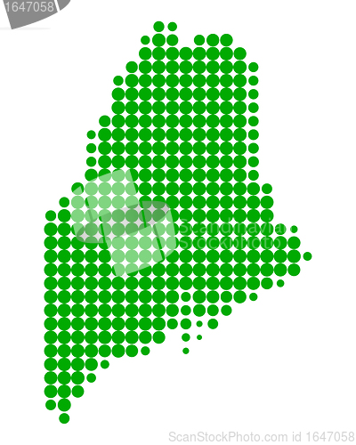 Image of Map of Maine