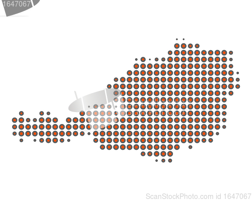 Image of Map of Austria