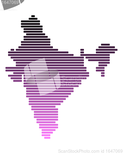 Image of Map of India