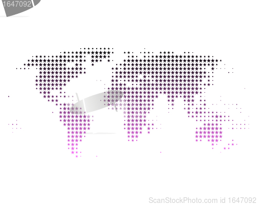 Image of World map