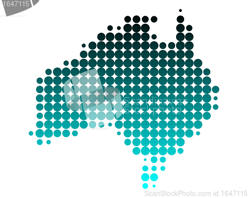 Image of Map of Australia