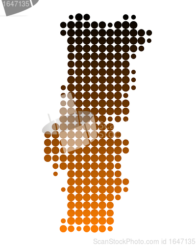 Image of Map of Portugal