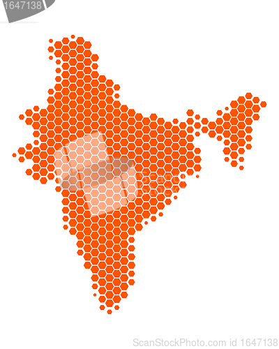 Image of Map of India