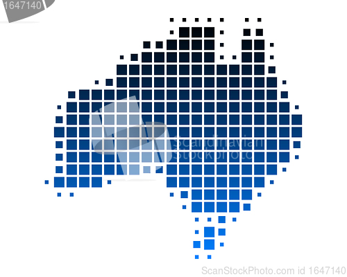 Image of Map of Australia
