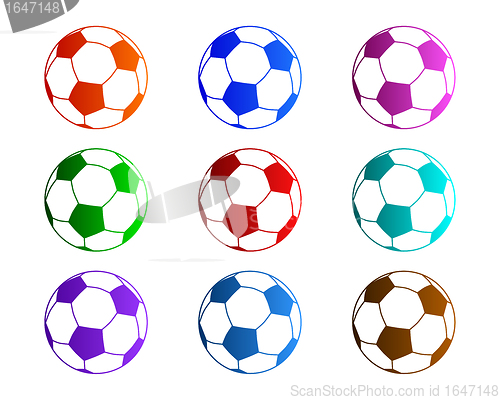 Image of Soccer balls
