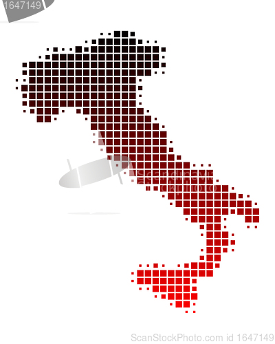 Image of Map of Italy