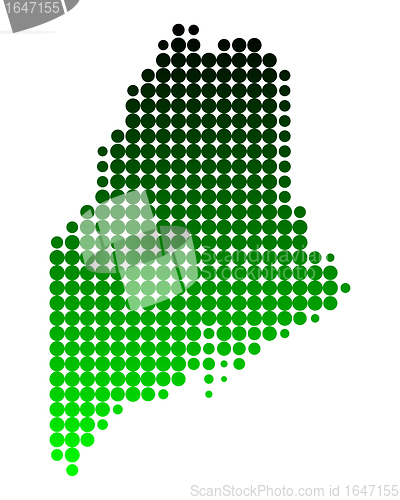 Image of Map of Maine