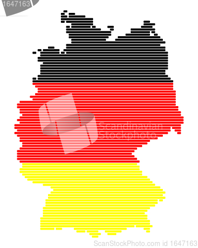 Image of Map of Germany