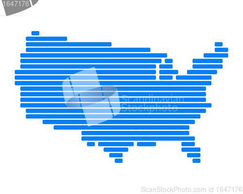 Image of Map of USA
