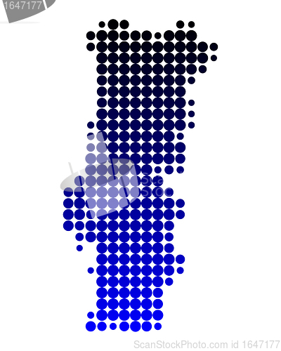 Image of Map of Portugal