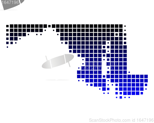 Image of Map of Maryland