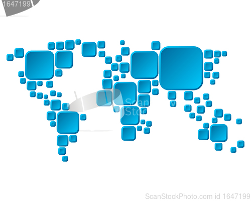 Image of World map