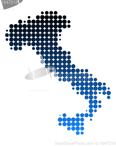 Image of Map of Italy