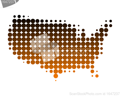 Image of Map of USA