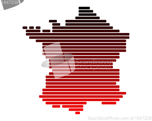 Image of Map of France