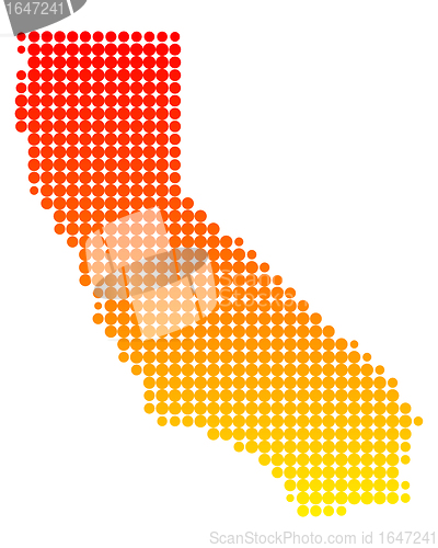Image of Map of California