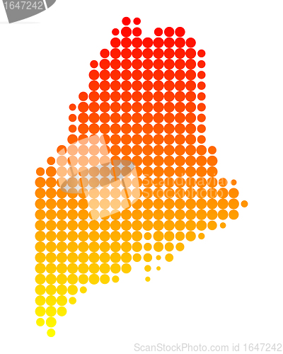 Image of Map of Maine